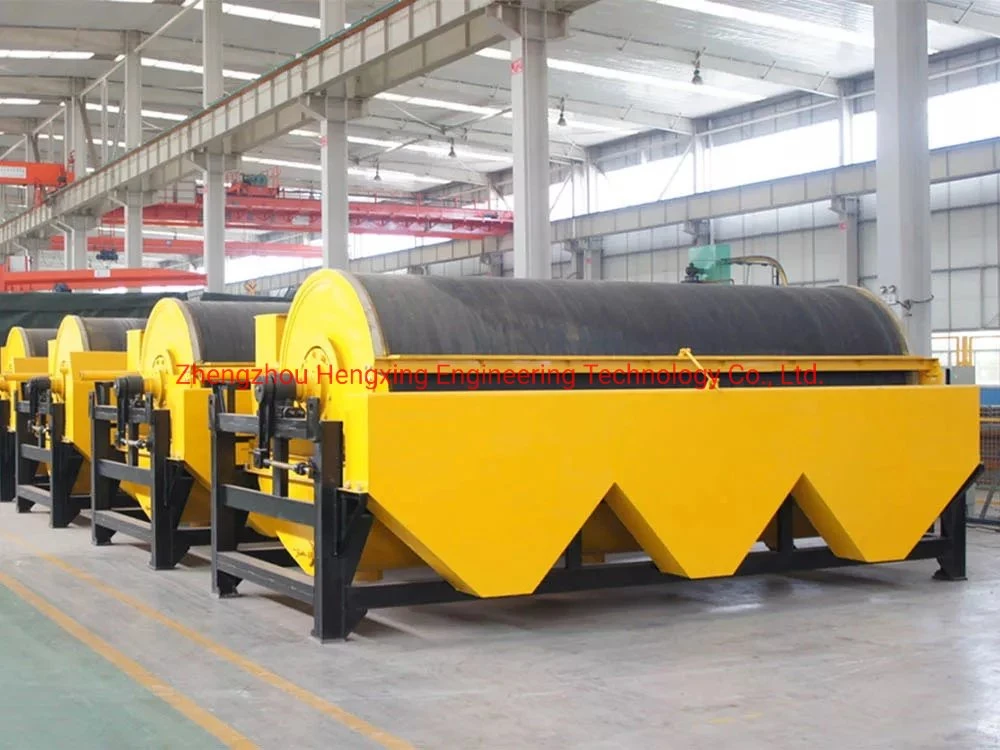 Silica Sand Wet and Dry Magnetic Drum Separator From China Manufacturer