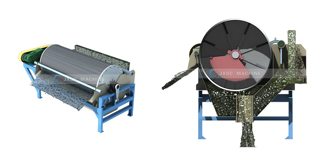 Hot Selling Drum Magnetic Dry Type Separator for Powder Materials Machinery Tantalite Ore