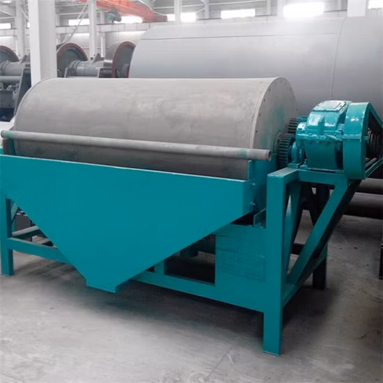Silica Sand Wet and Dry Magnetic Drum Separator From China Manufacturer